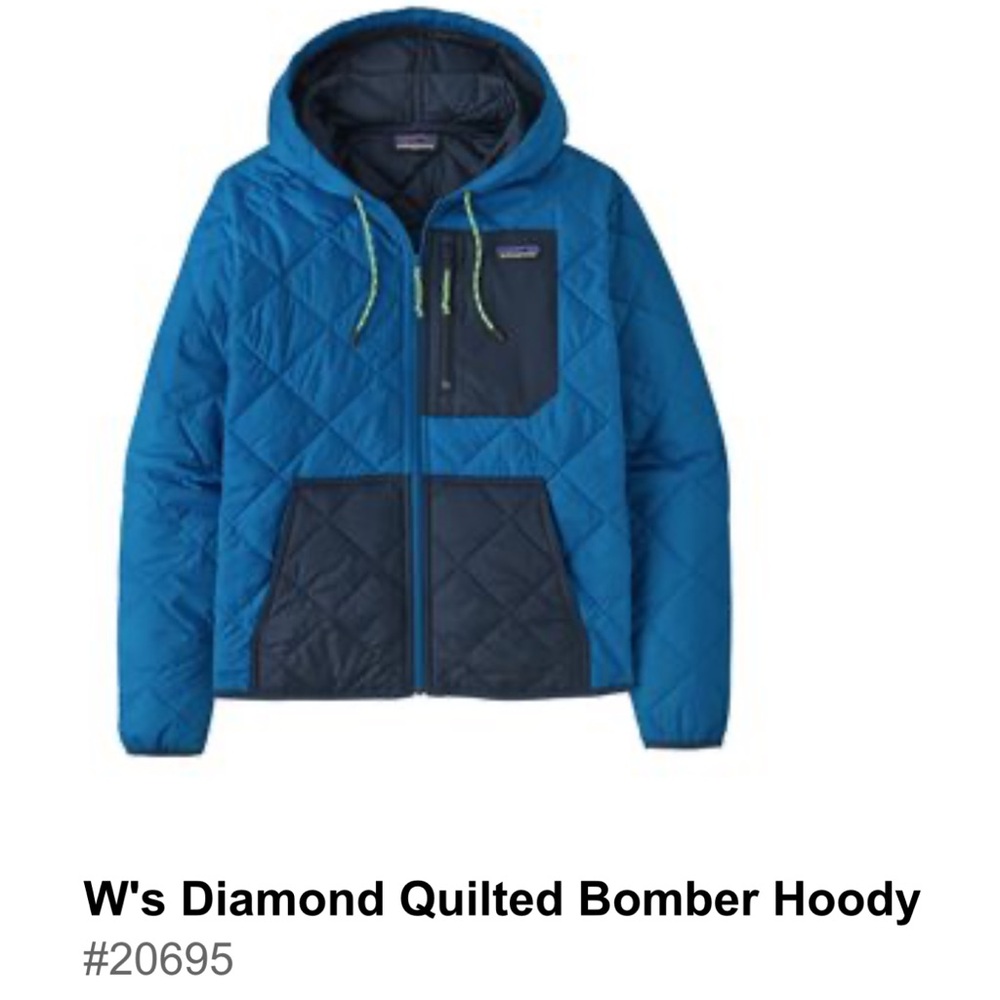 Patagonia women’s quilted bomber. Never worn!